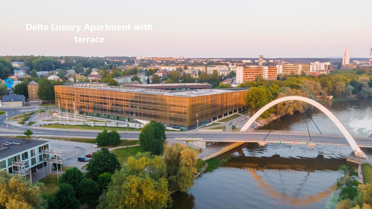 Delta Luxury Apartment With Terrace 타르투 외부 사진